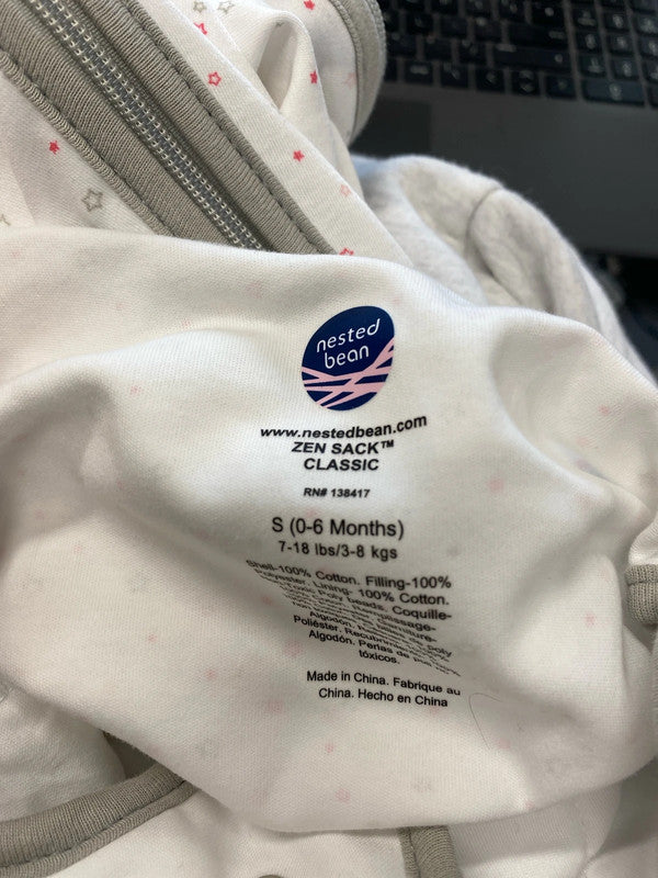 Lovely baby nested bean zen sleep sack age 0-6m KM004