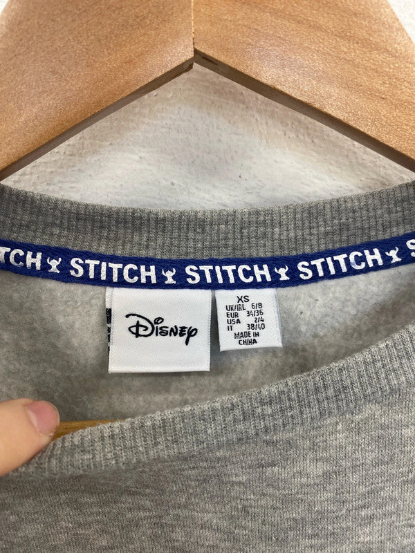 Primark Disney Stitch Cute Grey Sweatshirt Size XS GK002