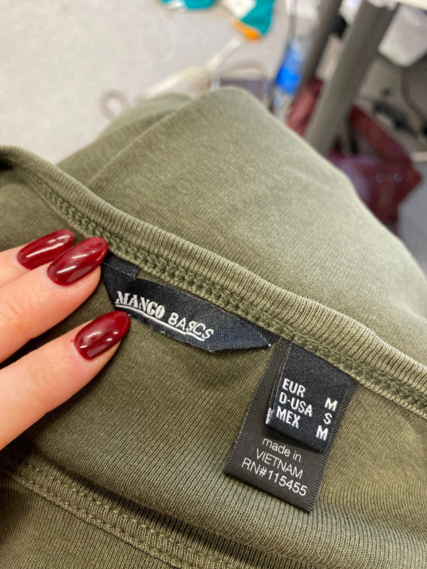 Lovely duo of T-shirts diesel mango UK M SW001 #11