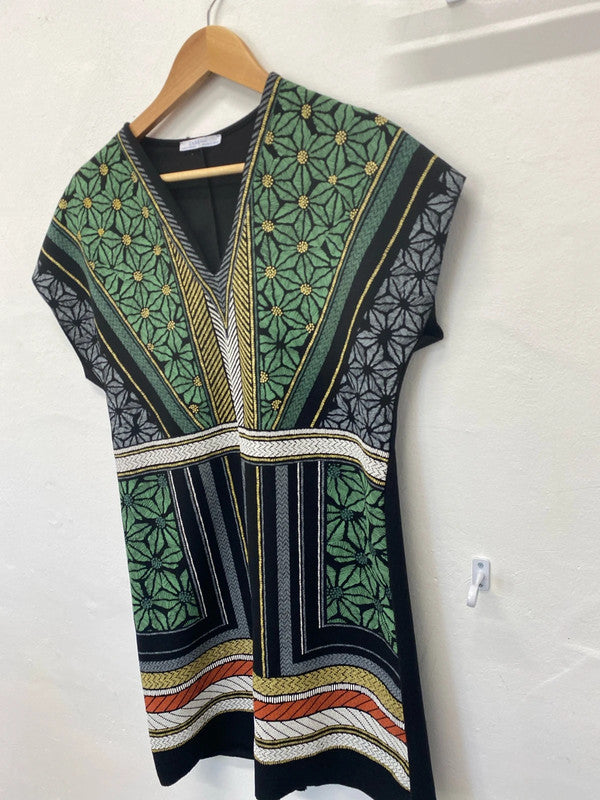 Fabulous ethnic Zara Mini dress classic boho vibes UkS JM008