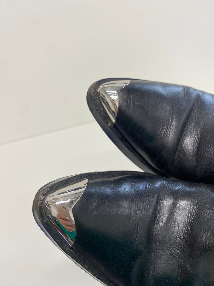 Fabulous Rebecca Minkoff Seiji Metal Toe western boots UK3.5 SS002