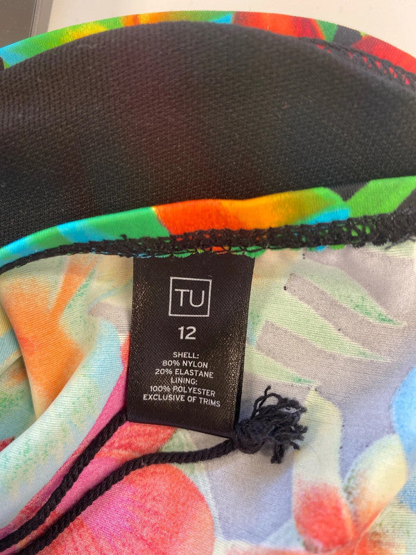 TU Fabulous Tropical Pattern Bikini Set UK 12 LW005