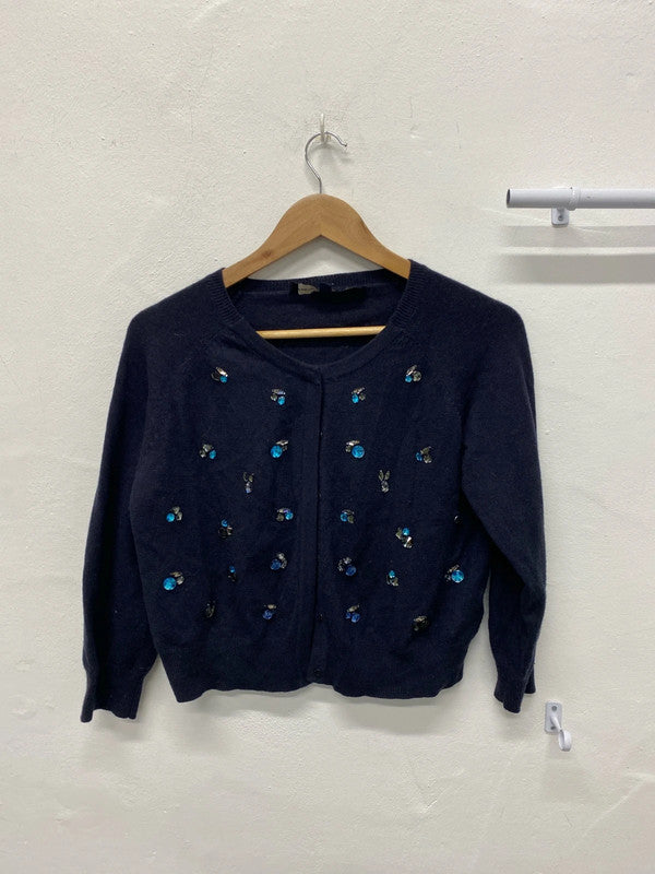 Fabulous French Connection embellished cardigan UkL MM005