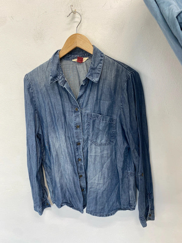 Lovely duo of blue shirts falmer George UK 14 KW002 #12