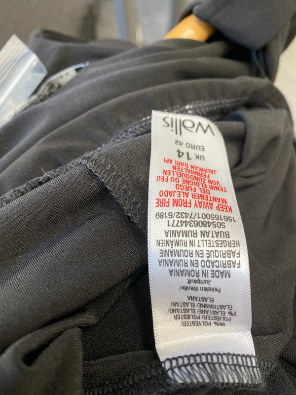 Stunning Wallis jumpsuit tapered leg Uk14 sleeveless party or formal AO001