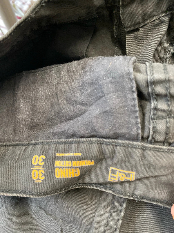 Fab duo of Men’s Dark chinos from F&F W30 L302 JH001