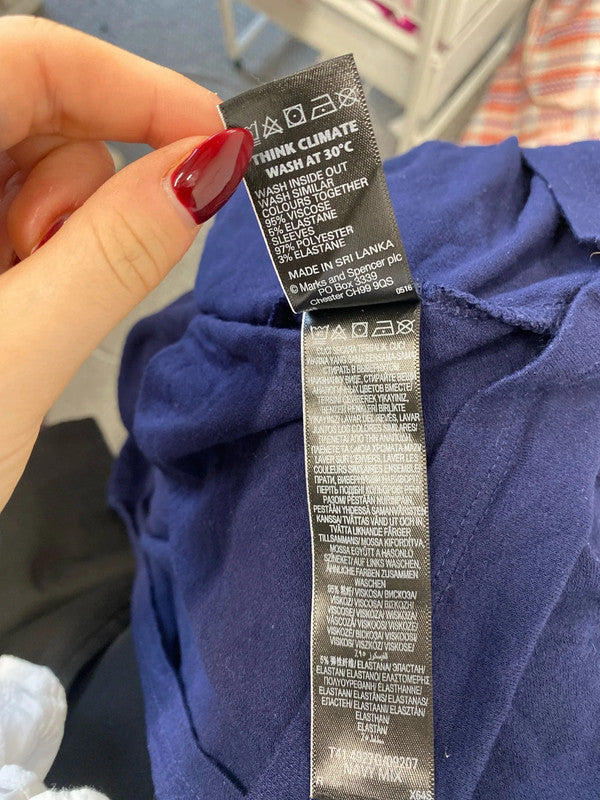 Lovely duo of summery tops F&f m&s blouse UK 22 LK006 #120