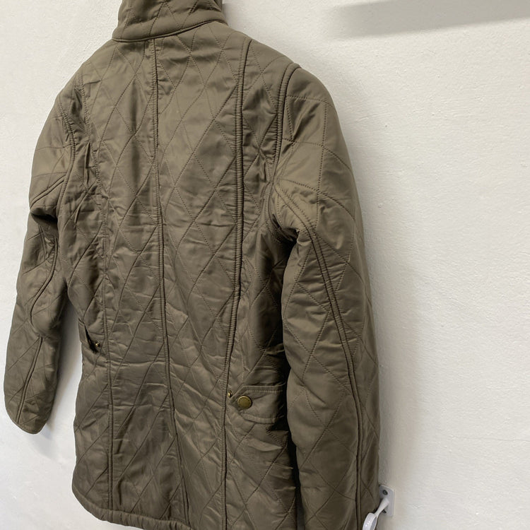 Barbour Kensington Ladies Quilted Jacket Chocolate Brown UK 8 JM008
