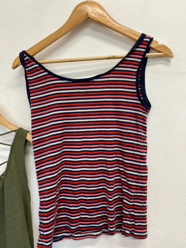 Fab duo of tank tops M&S & New Look summer wardobe classic #52 LD003