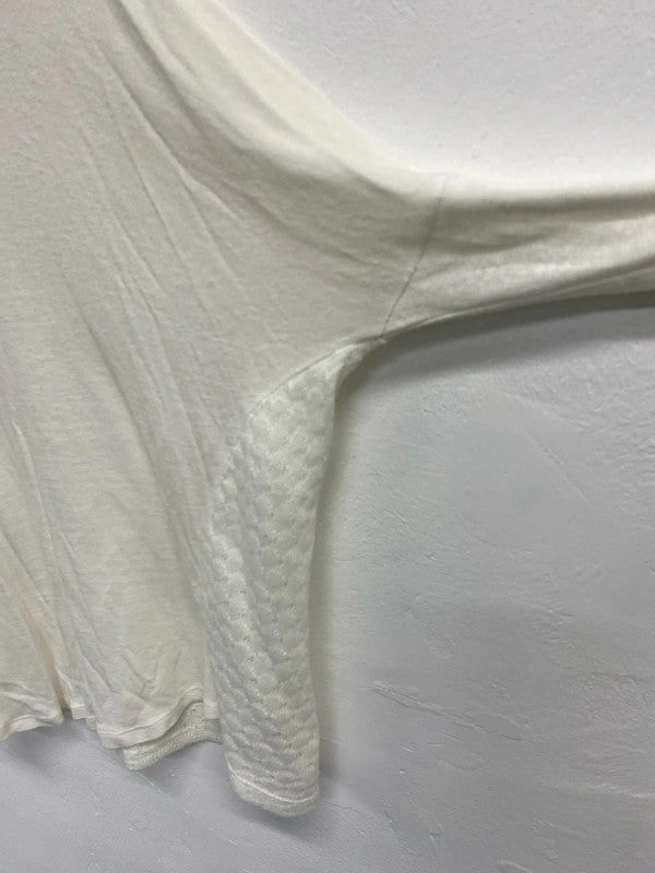 Fabulous Phase Eight Loose fit super soft Ivory knit jumper Uk10 KD001