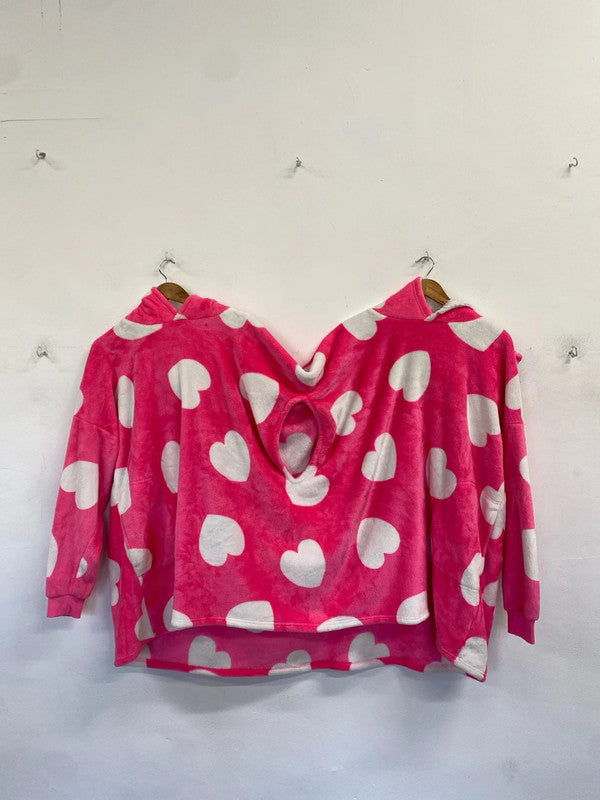 Fabulous Primark double snuggle fluffy 2 persons hoodie UK one size RG99