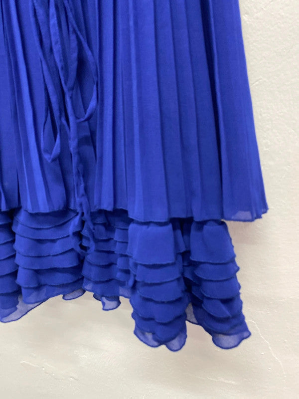 Fabulous Royal Blue Dress by Spotlight Warehouse Uk8 JA002