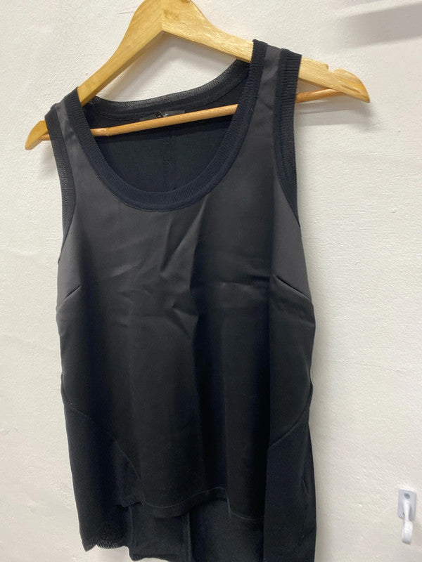Fab Black Camisole classic slight shimmer Uk12 MB001