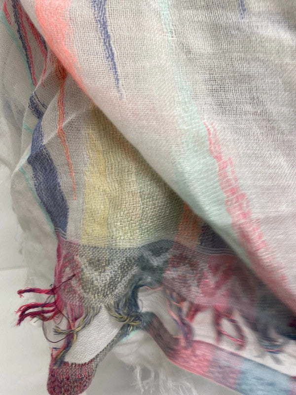 Fabulous Ombré London Aztec shawl boho scarf wrap KM004