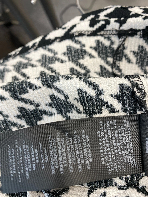 Fabulous Friends Like These houndstooth retro vibes dress Uk 12 AO001