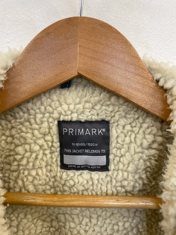 Primark Stylish Denim Fleece Jacket Girls 11-12 Years SW001
