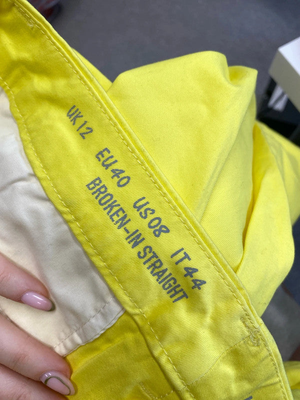 Lovely duo of gap khakis broken in straight UK 12 NN001