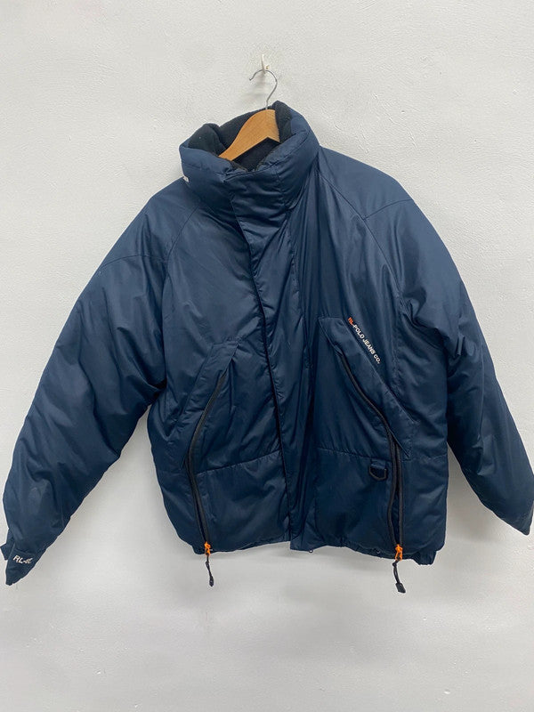Ralph Lauren polo navy blue 20% feather 80%down puffer jacket UK Uk M SD001