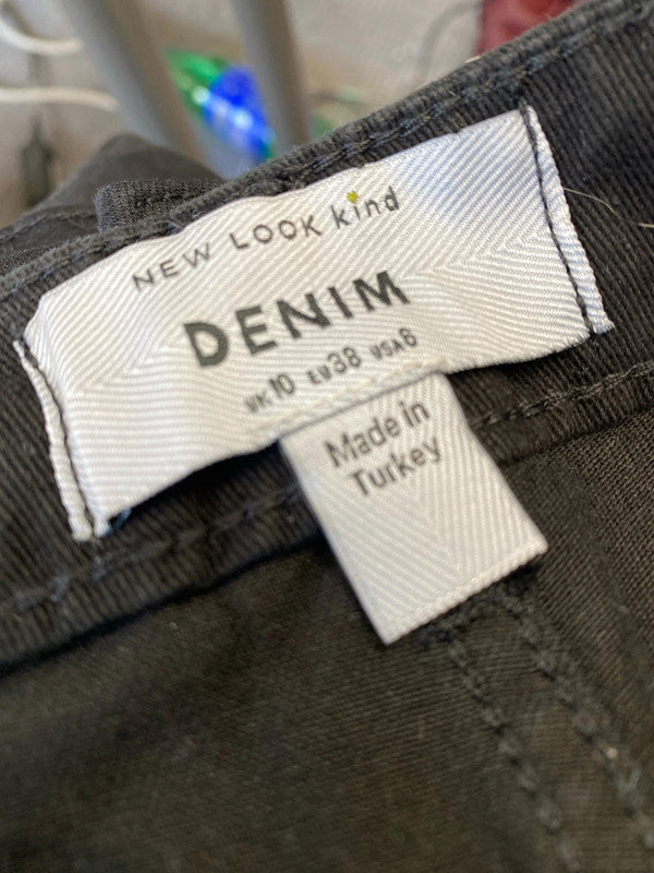 Fabulous Duo of jeans & cargos from New Look Uk8 black JM008