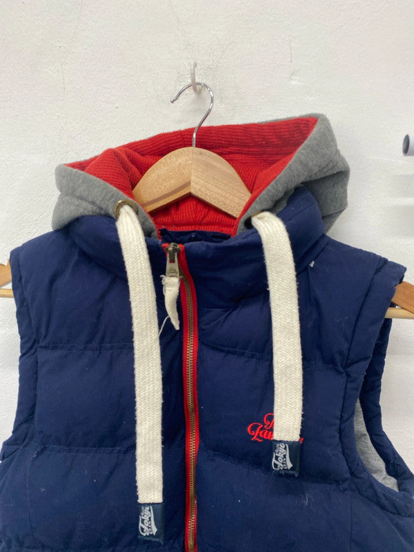 Fabulous Navy puffer gilet by Tokyo Laundry UK8 MW001