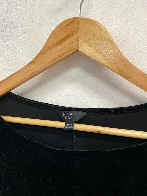 Fabulous Classic Joanna Hope cold shoulder velvet dress Uk20 CR002