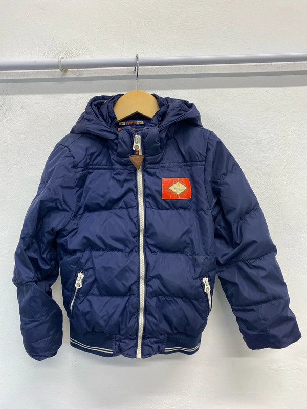Fabulous Scotch Shrunk navy puffer jacket age 6 JP001