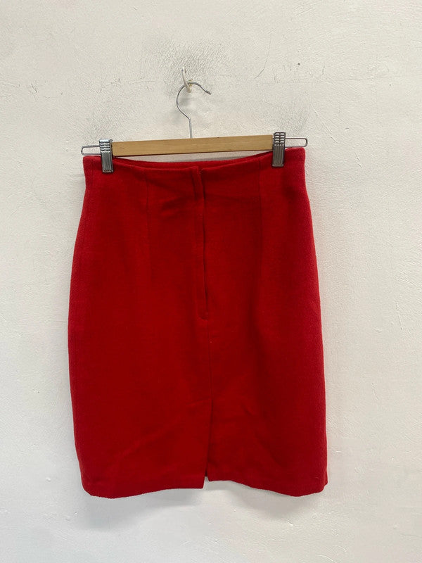 Lovely vintage island republic wool blend midi skirt UK 10 MM005