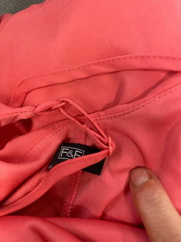 Fabulous Duo of summer dresses bright corals from Next F&F Uk18 #6 CR002