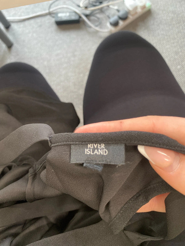 Stunning river island cross back top uk 8 KM004