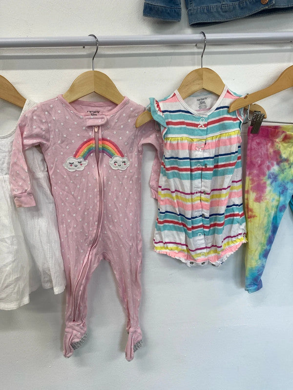 Girls Cute Summer Bundle 12-18 Months #5 AL002