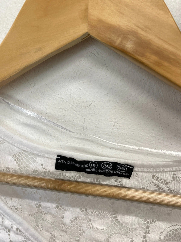 Fabulous duo of mesh tops Uk10 forever 21 & Primark #5 JR001