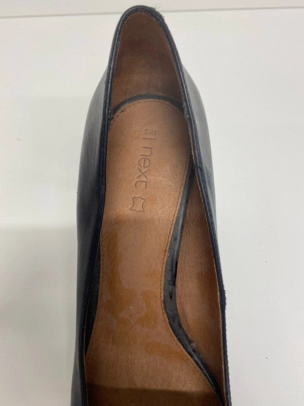 Next Fabulous Leather Animal Print Heels UK 7 KM005