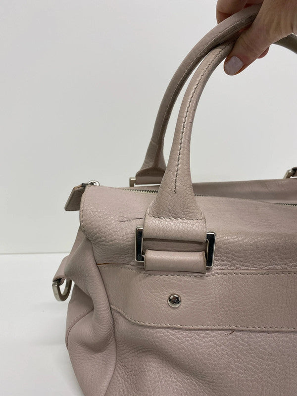 Fabulous super rare vintage Mulberry pink camera boxy handbag JP001