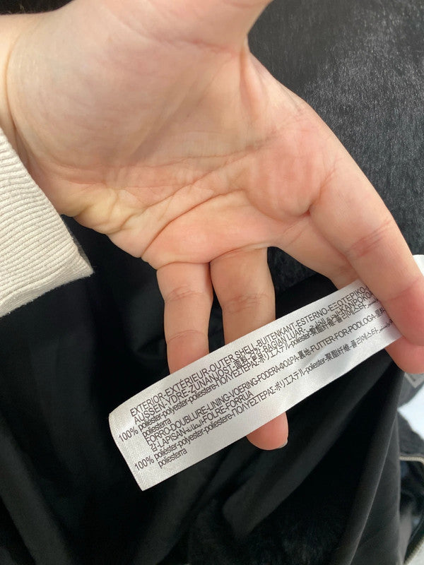 Zara Fabulous Black Faux Fur Coat Size M KS002