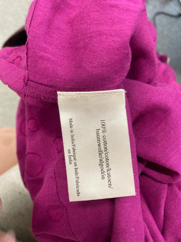 Lovely Laura Ashley magenta tunic UK 12 MM005