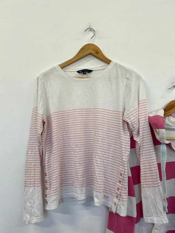 Fabulous ladies nautical summer jumper bundle crew clothing Joules Uk14 #6 KM005