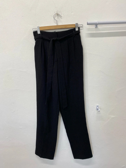 Fabulous black pleated formal trousers UK6 HDR01