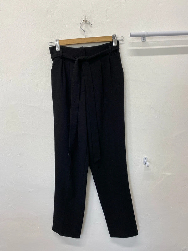 Fabulous black pleated formal trousers UK6 HDR01