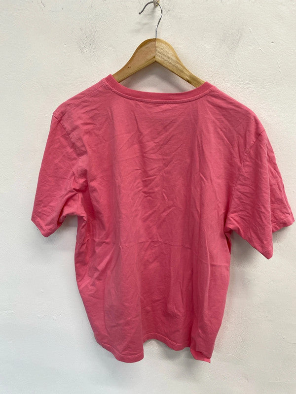 Fabulous Hot Pink Victoria Beckham oversized T shirt UkL AC002