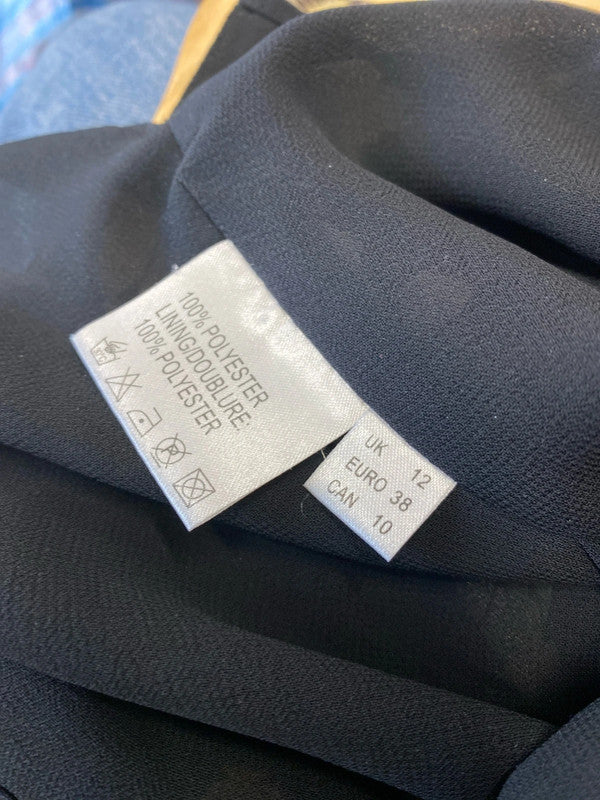 Fabulous Jacques Vert Floral black occasion Events top Uk12 PJ001