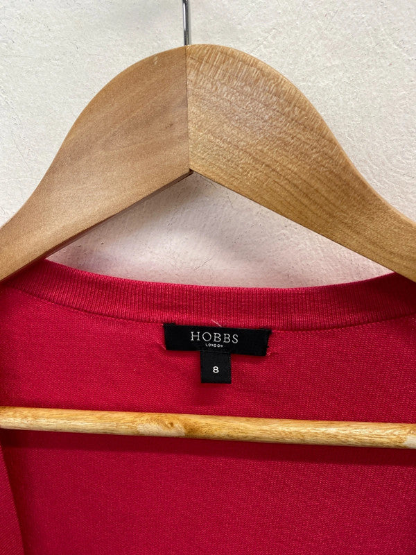 Lovely Hobbs pink pretty cardigan UK 8 WLH01