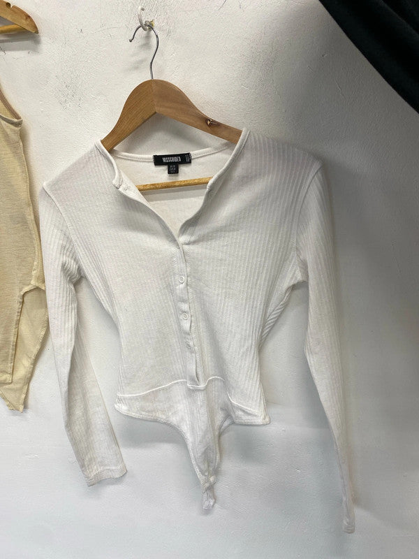 Lovely trio of body suits neutrals river island Missguided Zara UK S ZM001