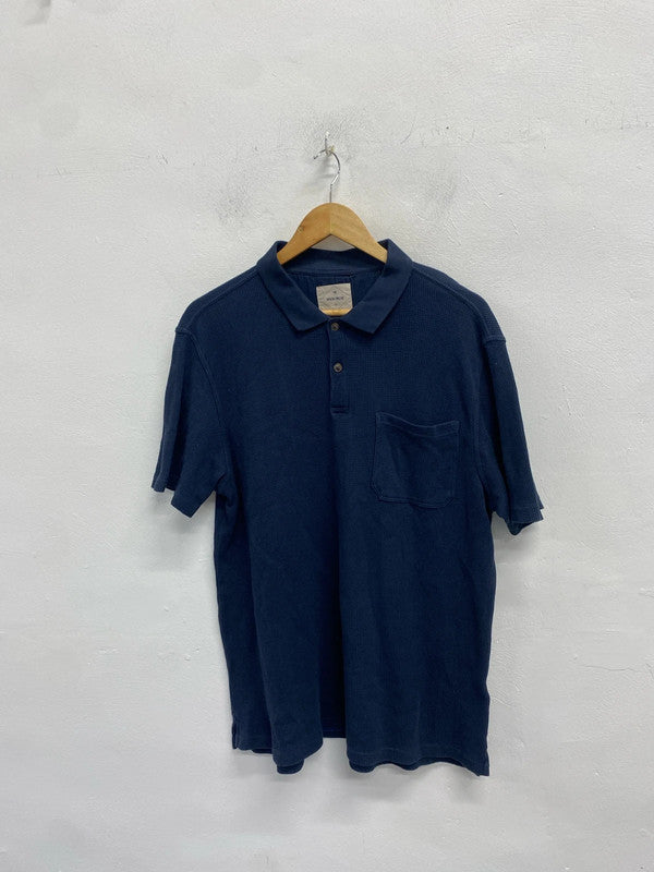 Fabulous Men’s White stuff textured polo shirt Uk L SR006