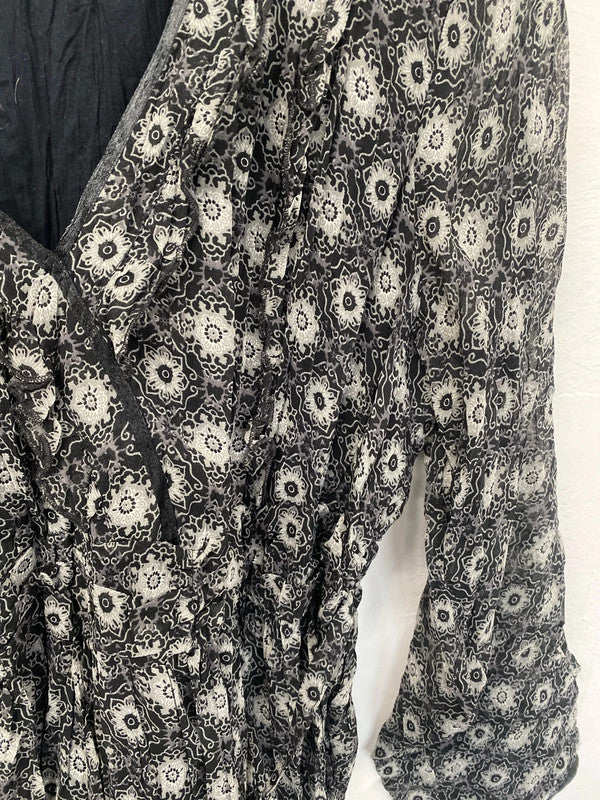 Fabulous and floaty Joe Browns summer short dress tunic boho ethnic 16 KM003