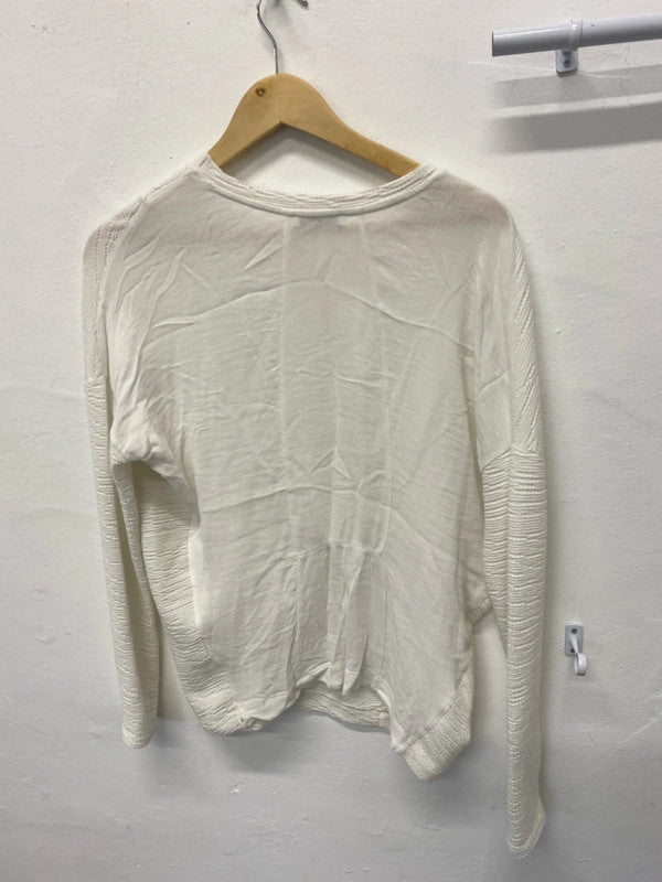 Fabulous Zara Lightweight Bone white jumper UkS JB001