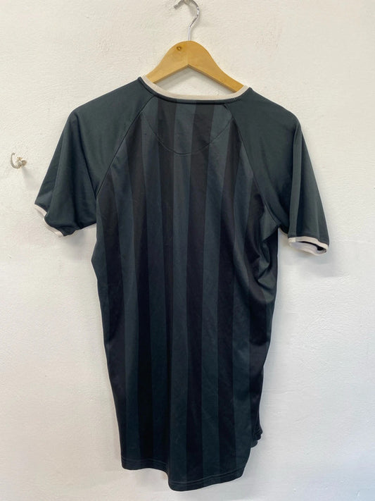 Fabulous SikSilk Blau I and grey striped tshirt size XS KD001