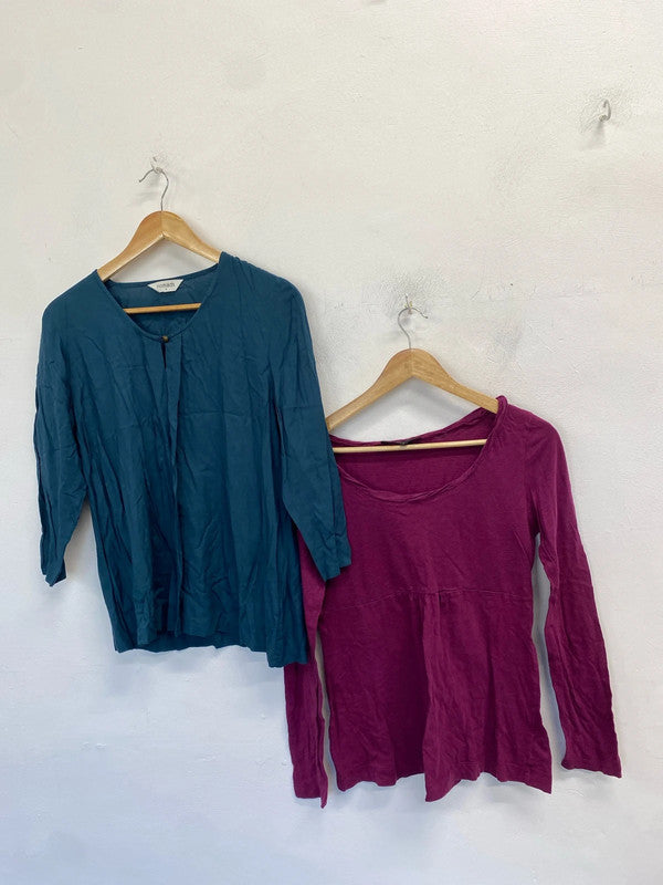 Lovely duo of tunics nomads Great Plains UK 8 #8 AG008