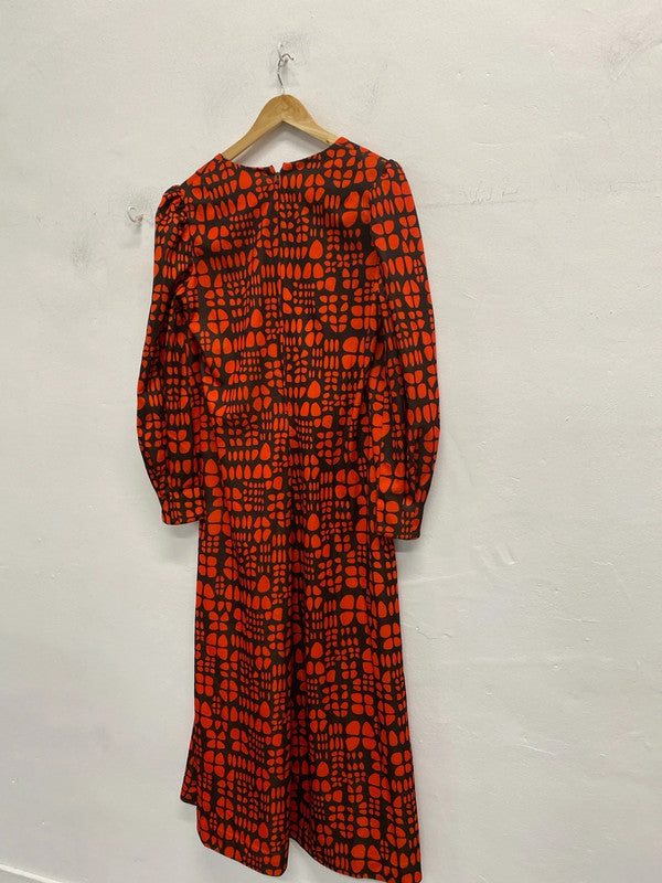Fabulous Handmade 1960’s Midaxi retro mod dress uk10/12 EC003