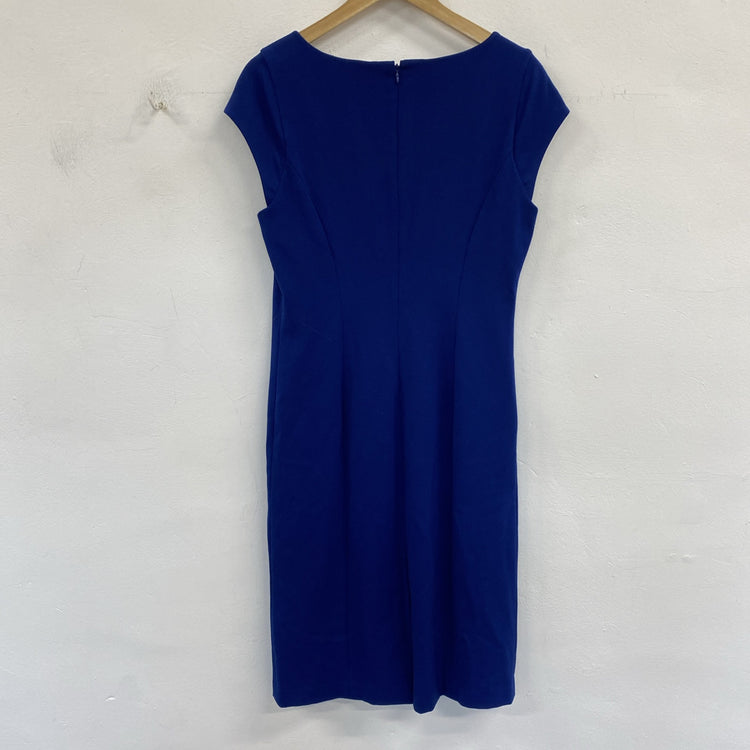 Artigiano designer Cobalt Blue Ultimate Slimming Dress Uk12 LW005