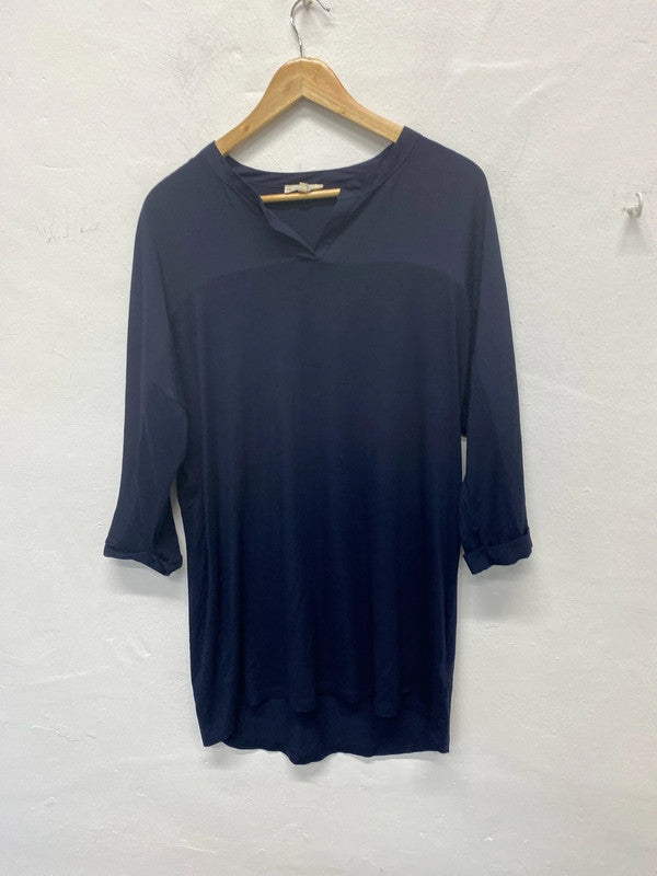 Fabulous Navy Tunic Top Uk14 Phase Eight classic GJ001